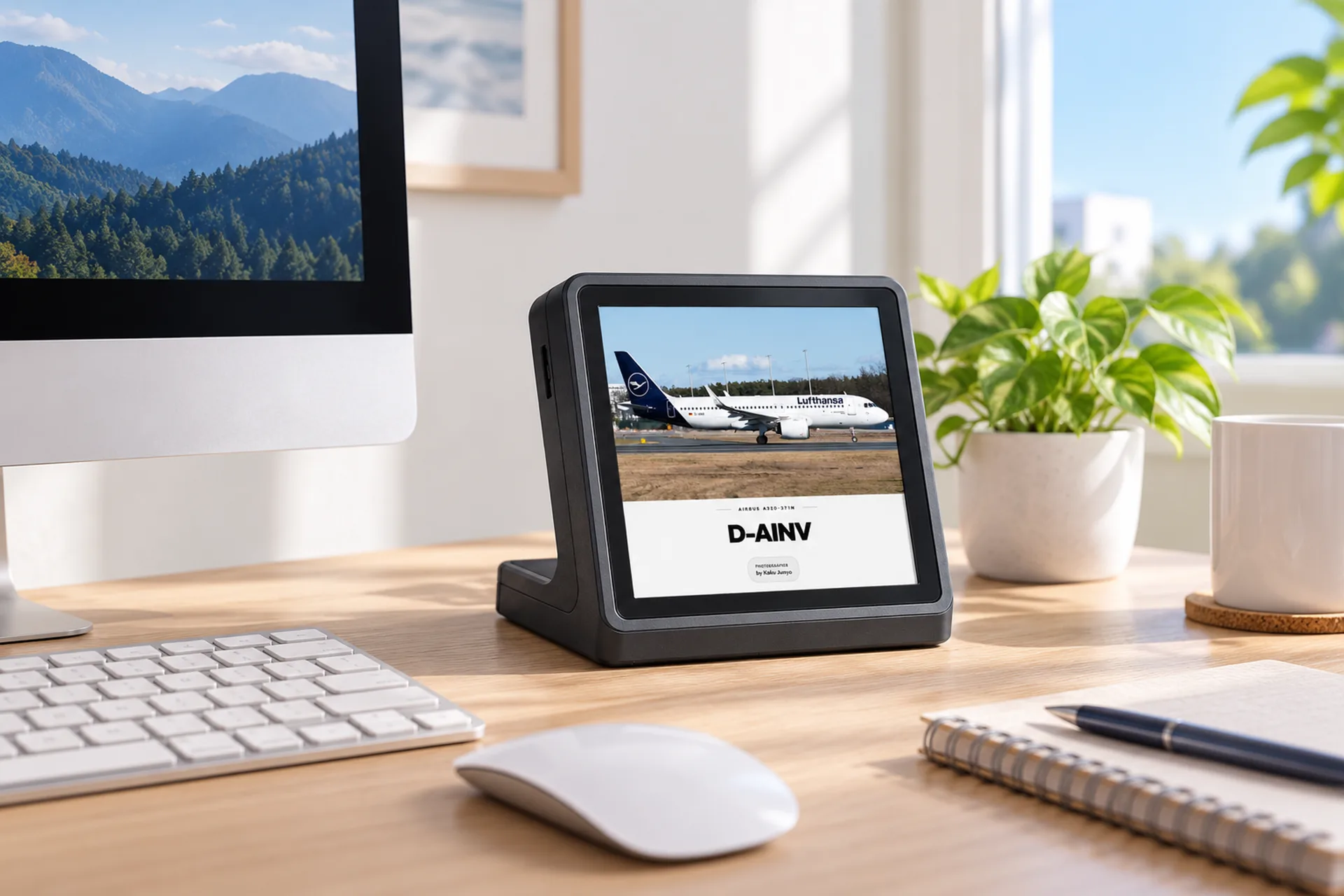 FlightAbove Mini 4 inch square display, a compact aviation gift