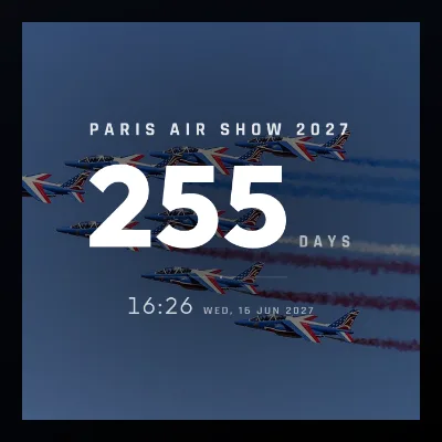 FlightAbove Countdown display face