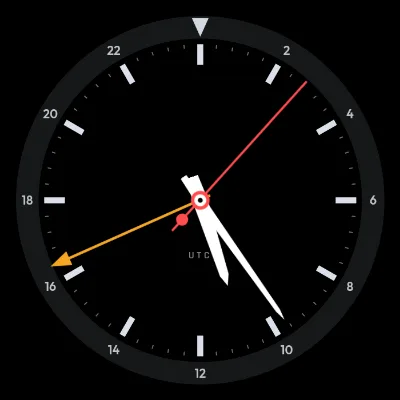 FlightAbove GMT Master display face